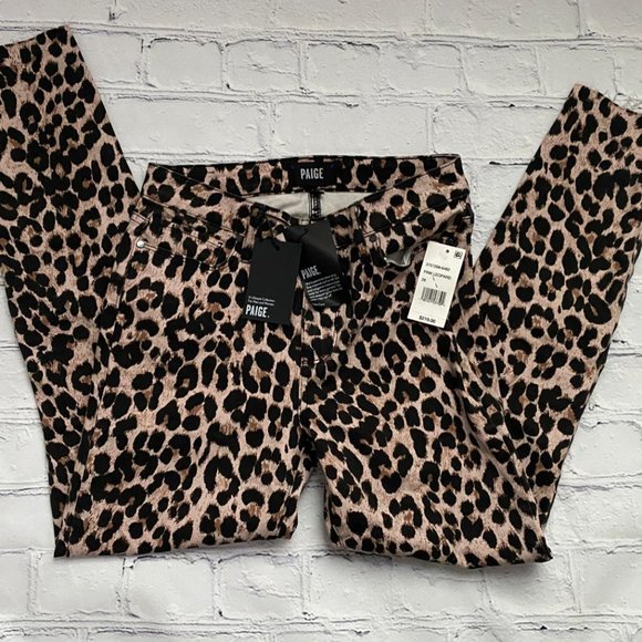 PAIGE Hoxton Ankle Leopard